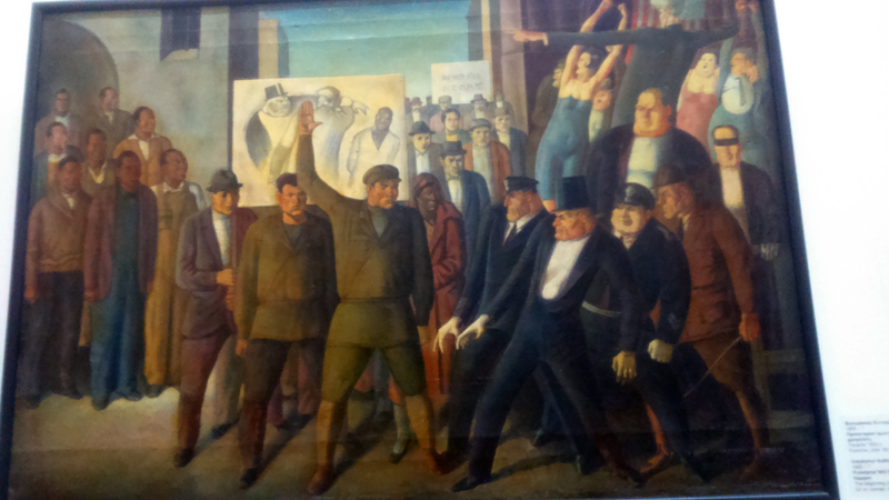 Volodymyr Kotliar Proletariat will let this happen, 1930s